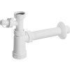 Bruckner Umyvadlový sifon s odbočkou 5/4", DN40, bílá 151.110.0