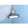 Gedy SMART rohová police do sprchy, 170x30x170mm, chrom 3283