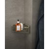 Gedy SMART rohová police do sprchy, 200x80x151mm, bronz 2483-44