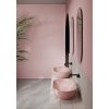 GSI PURA keramické umyvadlo na desku 60x37cm, blush mat 883424