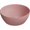 GSI PURA keramické umyvadlo na desku, průměr 42cm, blush mat 885124