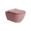 GSI PURA závěsná WC mísa, Swirlflush, 36x55cm, blush dual-mat 881524
