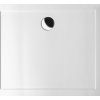 Polysan KARIA sprchová vanička z litého mramoru, obdélník 80x70cm, bílá 11091