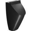 GSI COMMUNITY urinál se zakrytým přívodem vody s otvory pro víko 31x65cm, černá mat 909826