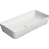 GSI NUBES keramické umyvadlo na desku 80x40cm, bílá mat 904009