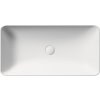 GSI NUBES keramické umyvadlo na desku 80x40cm, bílá mat 904009