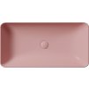 GSI NUBES keramické umyvadlo na desku 80x40cm, blush mat 904024