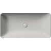 GSI NUBES keramické umyvadlo na desku 80x40cm, cenere mat 904017
