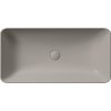 GSI NUBES keramické umyvadlo na desku 80x40cm, tortora mat 904005
