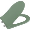 Sapho BRILLA WC sedátko, SLIM, Soft Close, zelená mat 100787-128