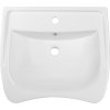 Sapho HANDICAP keramické umyvadlo pro handicapované 60x55cm, bílá 5160