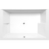 Polysan DUPLA obdélníková vana s konstrukcí 180x120x54cm, bílá 13711