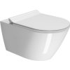 GSI KUBE X závěsná WC mísa, Swirlflush, 36x55cm, bílá ExtraGlaze 941511