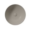 GSI PURA keramické umyvadlo na desku, průměr 42cm, tortora mat 885105