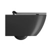 GSI PURA závěsná WC mísa, Swirlflush, 36x55cm, černá dual-mat 881526