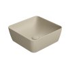 GSI SAND/NUBES keramické umyvadlo na desku 38x38cm, creta mat 903808