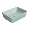 GSI SAND/NUBES keramické umyvadlo na desku 50x38cm, ghiaccio mat 903715