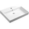 Sapho KARE 70 keramické umyvadlo nábytkové 70x46cm, bílá 17070