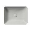 GSI SAND/NUBES keramické umyvadlo na desku 50x38cm, cenere mat 903717