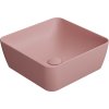 GSI SAND/NUBES keramické umyvadlo na desku 38x38cm, blush mat 903824