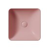 GSI SAND/NUBES keramické umyvadlo na desku 38x38cm, blush mat 903824