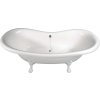 Polysan CHARLESTON volně stojící vana 188x83x69cm, nohy bílé, bílá 38112