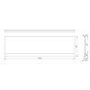 Polysan COUVERT NIKA panel čelní 180x52cm 72847
