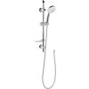 Aqualine SUNRA sprchová souprava s mýdlenkou, posuvný držák, chrom 11444