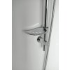 Aqualine SUNRA sprchová souprava s mýdlenkou, posuvný držák, chrom 11444