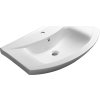 Aqualine ZERO keramické umyvadlo nábytkové 75x48, 5cm, bílá 6075