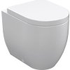 Kerasan FLO WC mísa stojící, 36x51, 5cm, spodní/zadní odpad, bílá 311601