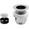Omp Tea Umyvadlová výpust 5/4“, neuzavíratelná, design zátka, 30-45mm, chrom 147.545.5