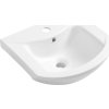 Aqualine ZERO 45 keramické umyvadlo nábytkové 45, 5x40cm, bílá 6045
