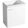 Aqualine ZORAN keramické umývátko nábytkové 45x27, 5cm, bílá 4045
