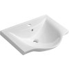 Aqualine ZARA 65 keramické umyvadlo nábytkové 64, 5x46cm, bílá 10065