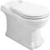 Kerasan RETRO WC mísa stojící, 39x61cm, spodní/zadní odpad, bílá 101601