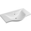 Aqualine ZARA 80 keramické umyvadlo nábytkové 79, 5x46cm, bílá 10080