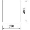 127947 sinks cube 410 horni montaz