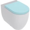 Kerasan FLO WC kombi mísa 36x60cm, spodní/zadní odpad, bílá 311701