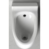 Kerasan AQUATECH urinál se zakrytým přívodem vody 21x53, 5 cm, včetně sifonu, bílá 373501