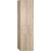 Aqualine ZOJA/KERAMIA FRESH skříňka vysoká se zásuvkami 50x184x29cm, dub platin 51296