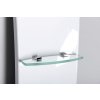Polysan LUK termostatický sprchový panel 250x1300mm, bílá 80312