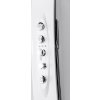 Polysan MOLA termostatický sprchový panel 210x1300mm, bílá 80365