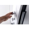 Polysan MOLA termostatický sprchový panel 210x1300mm, bílá 80365