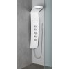 Polysan LUK termostatický sprchový panel rohový 250x1300mm, bílá 80325