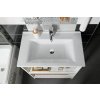 Aqualine ZUNO 75 keramické umyvadlo nábytkové 75x45cm, bílá 9075
