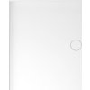 Polysan MIRAI sprchová vanička z litého mramoru, obdélník 120x80x1, 8cm, levá, bílá 73177