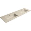 GSI PURA keramické dvojumyvadlo Slim 142x46cm, creta mat 8889108