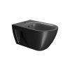 GSI PURA ECO bidet závěsný, 36x55cm, černá mat 8867126