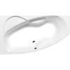 Polysan MAMBA L asymetrická vana 170x100x44cm, bílá 76111